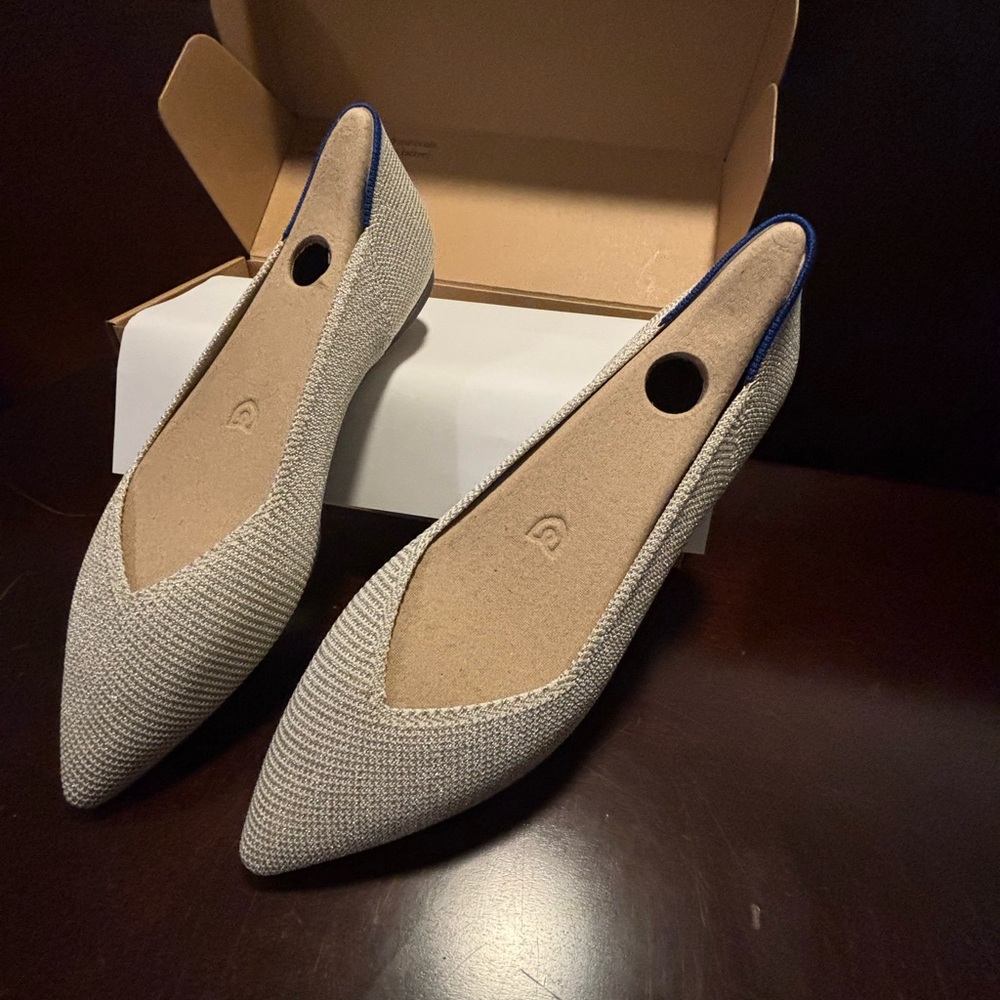 Rothy's Point II Diamond Twill